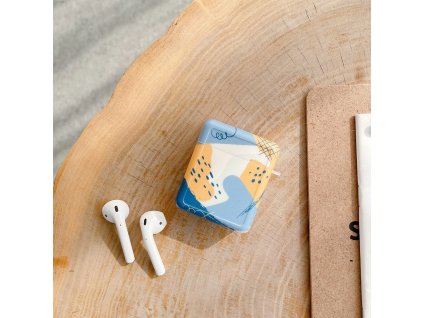 Innocent Silicone Geometric AirPods 1/2 Case - Blue