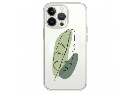 Innocent Silicone Art Leaf Case - iPhone 13 mini