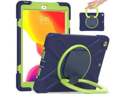 Innocent Journal X Armox Case for iPad 10,2" - Navy Blue/Lime