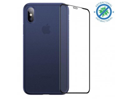 Innocent Slim Antibacterial+ 360 Set iPhone XS Max - Navy Blue