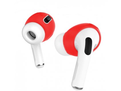 6303 innocent airpods pro half ear hook 2 pack red