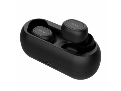 QCY T1C TWS Wireless Bluetooth 5.0 Earphones - Black