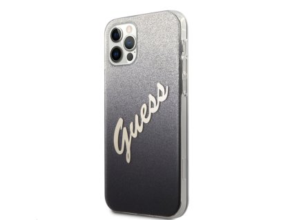 8391 guess vintage gradient case iphone 12 pro max black