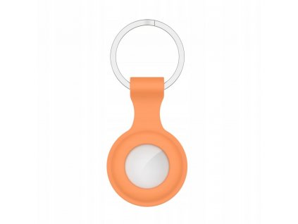 8691 innocent silicone icon case for airtag orange