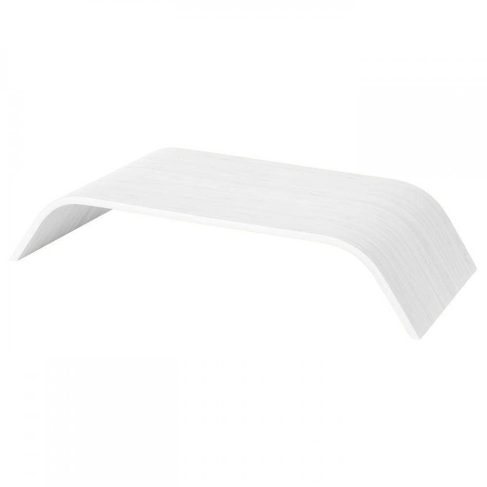 WoodMade iMac and MacBook Stand - White