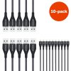 3708 innocent magic duratek lightning cable 1 5m 10 pack black