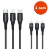 Innocent Magic DuraTek USB-C to Lightning 18W PD Cable 1,5m 3-pack