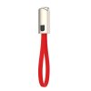 6324 innocent keychain charge lightning cable 0 2m red