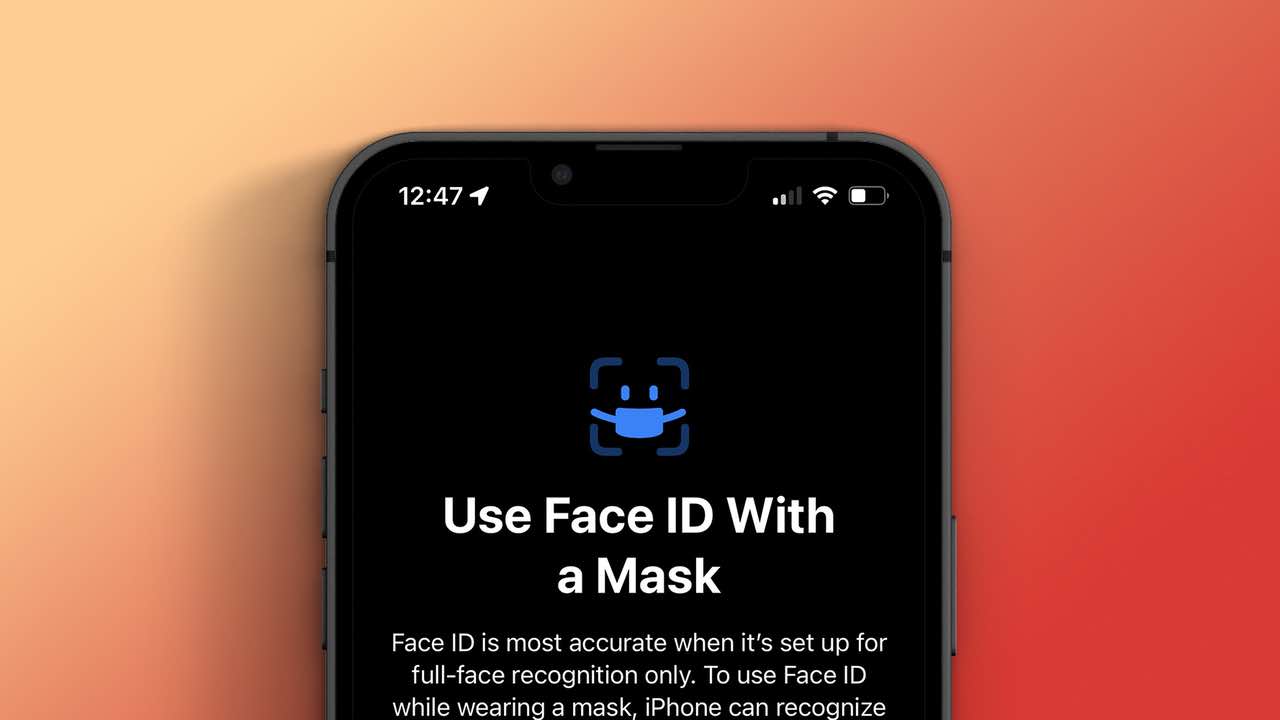 Jak użyć Face ID z maską na twarzy? To jest takie proste