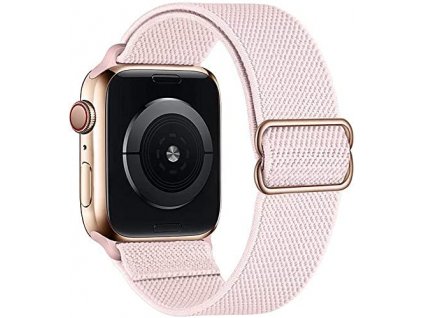 18282 7 niewinny, sportowy pasek do zegarka Apple 38 40 41 mm w kolorze różowym