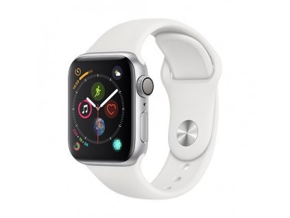 apple watch series 4 gps 40mm silver trieda c pouzite zaruka 12 mesiacov vykup 405214