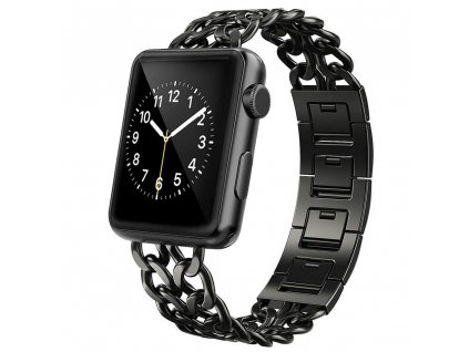 6117 innocent stylovy remienok na hodinky apple watch 38 40 41 mm cierny