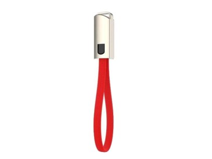 6324 innocent keychain charge lightning cable 0 2m red