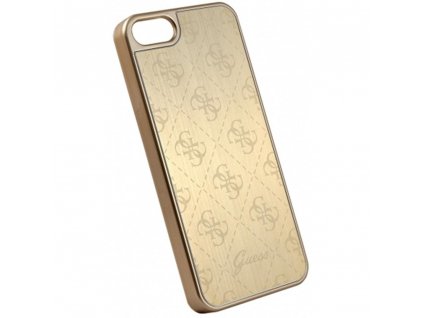 Guess 4G Aluminium Case iPhone SE/5s/5 - Gold