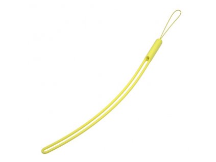 7809 innocent silicone iphone wrist strap yellow