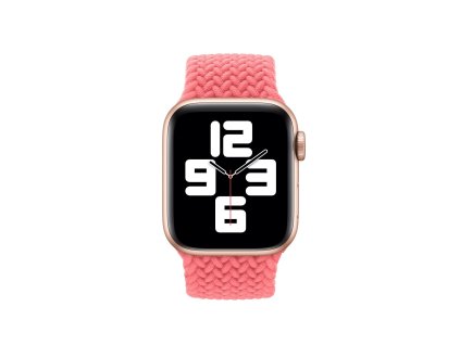Innocent Braided Solo Loop Apple Watch Band 42/44/45/49mm - Pink - L (172mm)