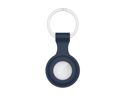 8682 innocent silicone icon case for airtag navy blue
