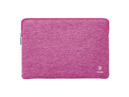 990 baseus taska na notebook waterproof soft sleeve macbook pro 15 ruzova