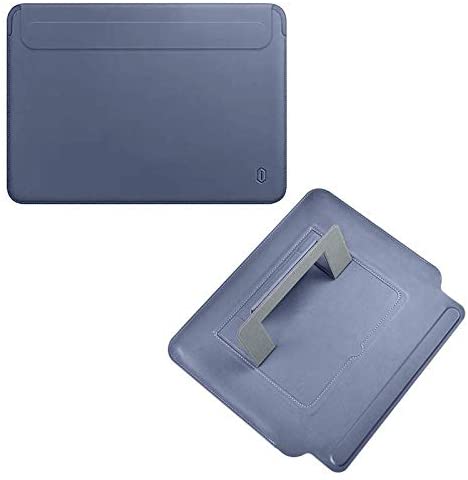 Pokrowiec WiWU PU Leather Slim Skin Pro na MacBooka 14" MagSafe - granatowy