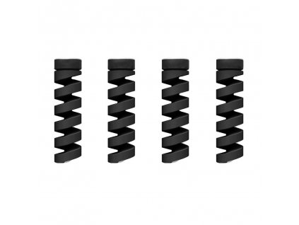 1311 innocent twist cable protector 4 pack black