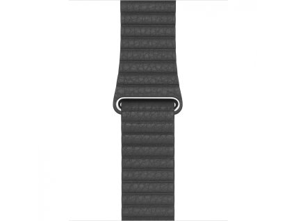 13725 innocent leather loop apple watch band 42 44 45 49 mm black
