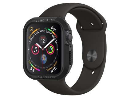 1536 spigen rugged armor apple watch 4 5 44 mm cierny