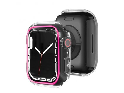 Husă transparentă luminoasă pentru banda Apple Watch 49mm 45mm 41mm 44mm 40mm Husă protector pentru iwatch 4.jpg 640x640