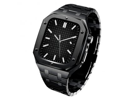 Cea mai recentă bandă din oțel inoxidabil pentru Apple Watch S7 45mm S6 44mm S3 42mm Metal for.jpg 640x640 1