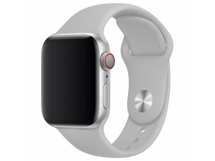 759 innocent silikonovy remienok na hodinky apple watch 42 44 45 49 mm sivy