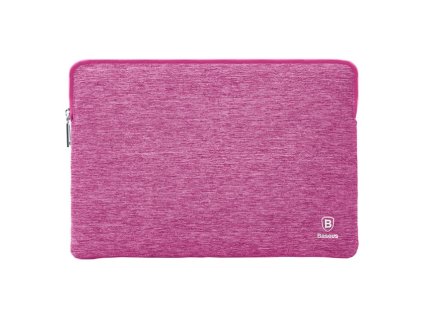 990 baseus laptop bag waterproof soft sleeve macbook pro 15 pink