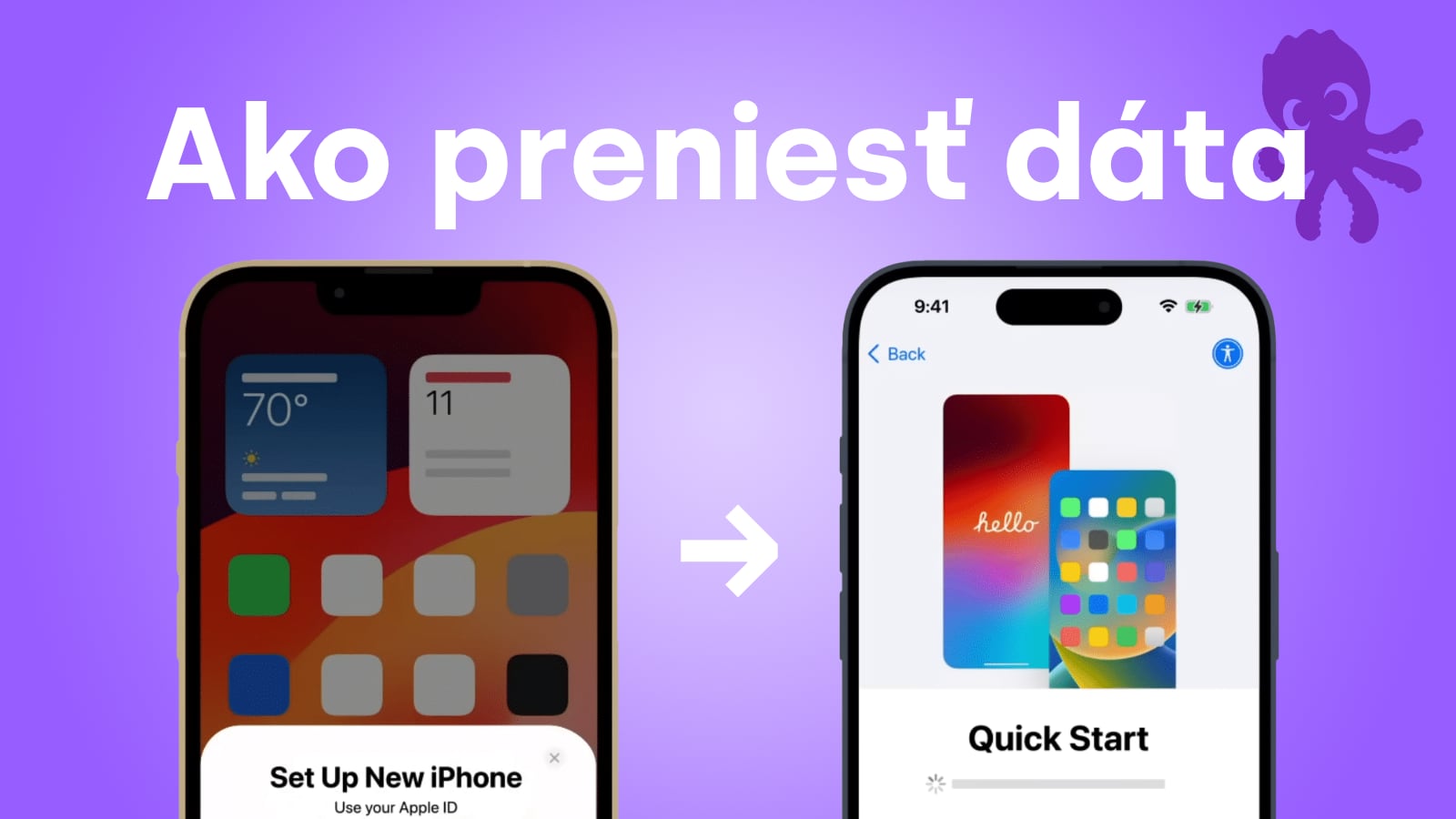 Ako preniesť dáta zo starého iPhonu na nový iPhone – kompletný návod (2026)