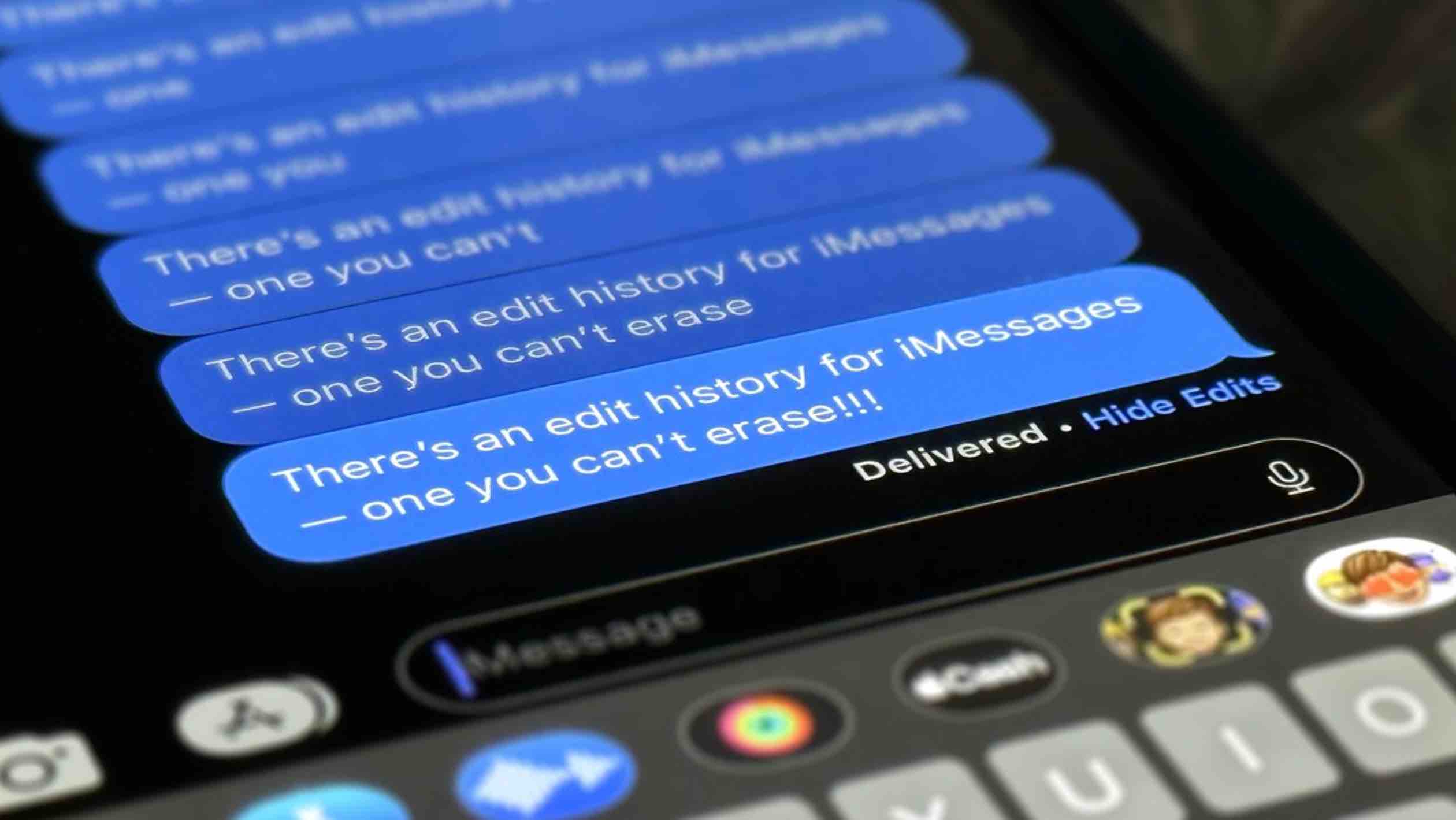 Upravte si iMessages, aby nikto nevidel históriu úprav. Stačí urobiť túto vec