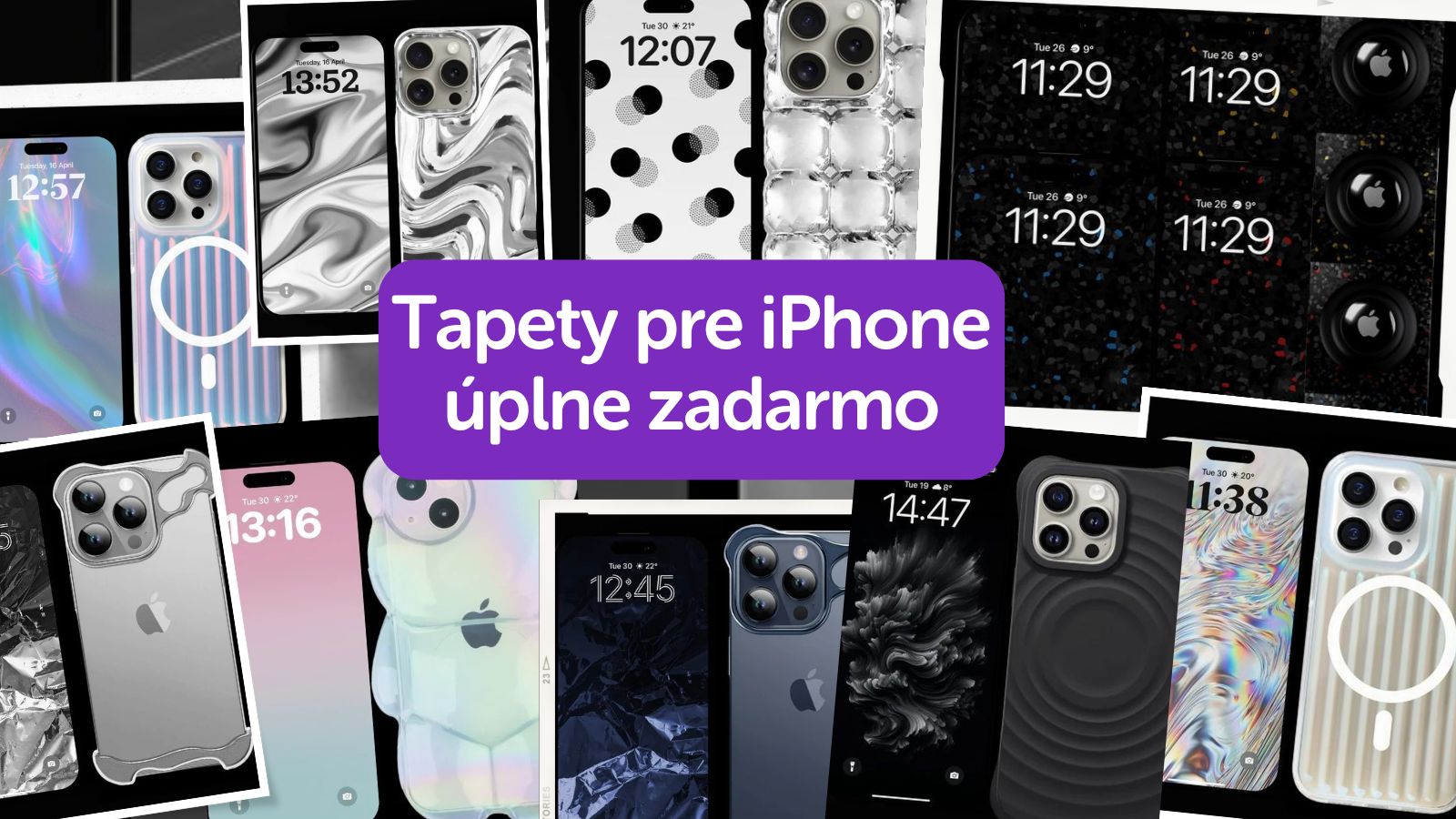 Zmeňte svoj iPhone: Stiahnite si zadarmo tapety a objavte exkluzívne obaly od Innocentu!