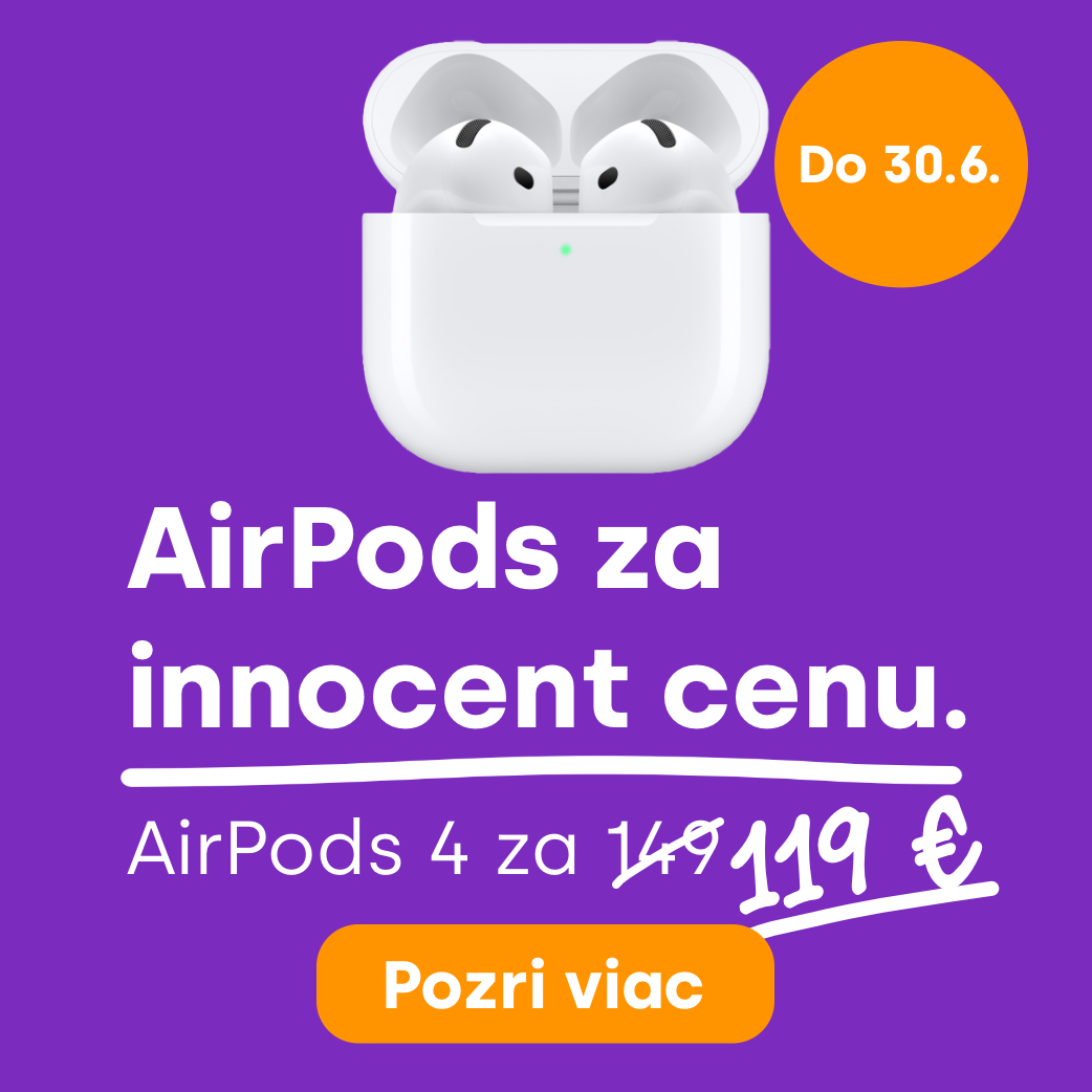 AirPods. Vyhodnejsie. V Innocente.