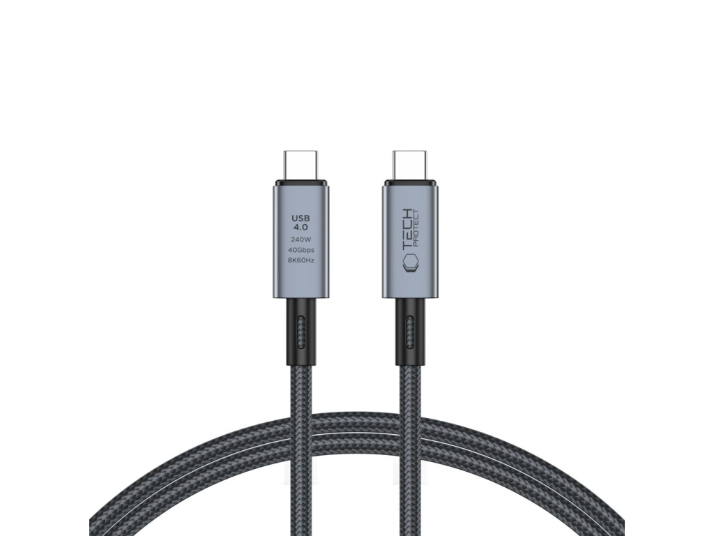Tech-Protect Ultraboost Max USB 4.0 8K 40GBPS TYPE-C CABLE PD240W - 1M