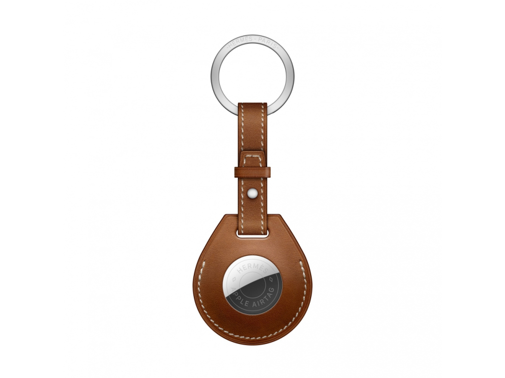 Innocent Luxury Ring Case for AirTag - Brown