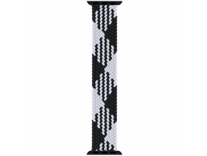 Innocent Braided Solo Loop Apple Watch Remienok 42/44/45/49mm - Zebra - M (160MM)