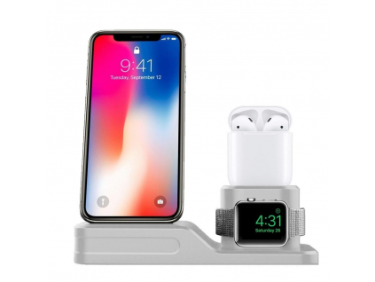 Innocent PowerHub iPhone & Apple Watch & AirPods Charging Dokovacia Stanica  - White