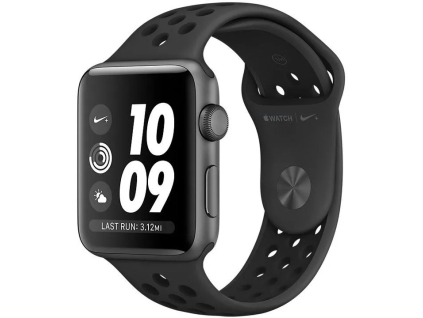 Apple Watch Series 3 GPS, NIKE 42mm Space Gray - Preowned B