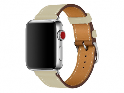 Innocent Classic Buckle Remienok na Apple Watch 42/44/45/49 mm - béžový