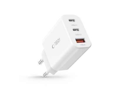 Tech-Protect NC30W Charger PD30W/QC3.0 - White