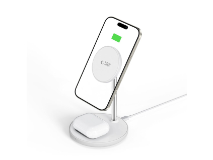 Tech-Protect A39 2in1 MagSafe Wireless Charger - White