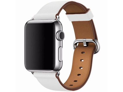 Innocent Modern Buckle Band Apple Watch 42/44/45mm - White