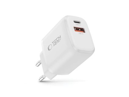 Tech-Protect NCA30 2-Port Charger PD 30W - White