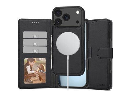 Tech-Protect Wallet Magsafe Case iPhone 17 Pro - Black