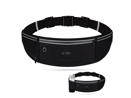 Tech-Protect M3 Universal Sport Waist Bag - Black