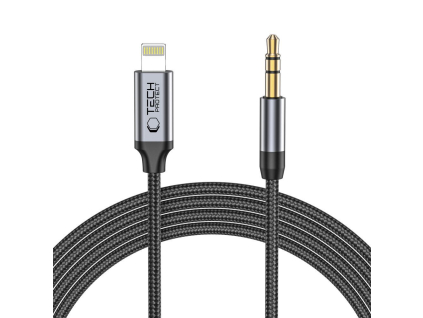 Tech-Protect Ultraboost Lightning To Aux Mini Jack 3.5mm Cable 1M