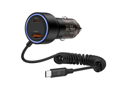 Tech-Protect CC05 2-Port Car Charger Pd 60W + Cable