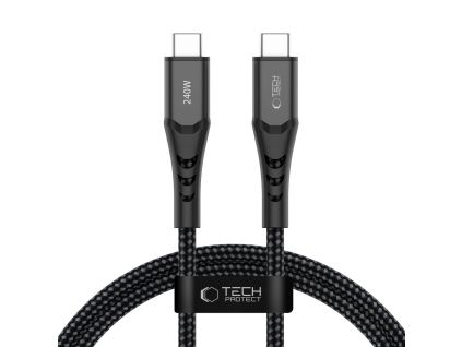 Tech-Protect Ultraboost UB11 QC3.0 USB-C Cable PD240W - 1M - Black
