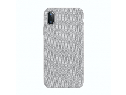 Innocent Fabric Case iPhone Xs Max - Sivý